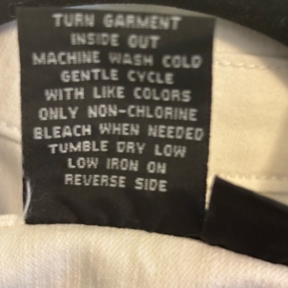 Live a Little Cream Jean Jacket - Picture 6 of 6